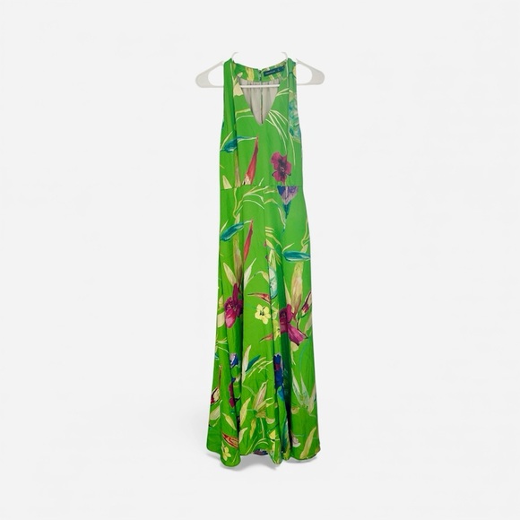 Karen Millen Green Vibrant floral design Jumpsuit - Picture 1 of 3